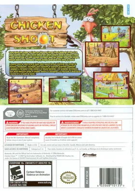 Chicken Shoot box cover back